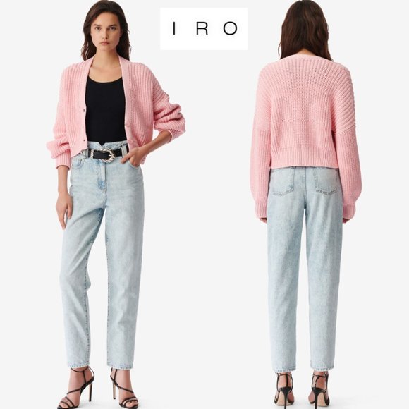 IRO Uberta Chunky Cardigan - NEW - Picture 5 of 6